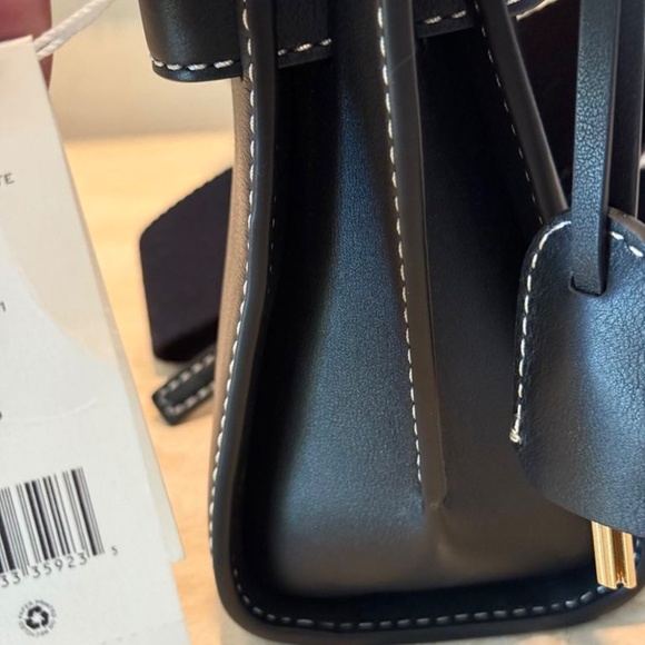 Authentic Tory Burch Lee Radziwill Petite Bucket Bag Black NWT - Picture 5 of 17